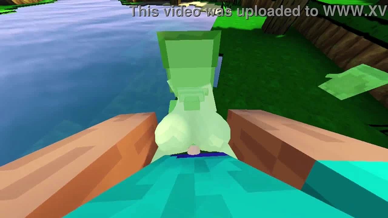 Хентай-опыт Дженни с большой задницей и членом в Minecraft -  CartoonPorno.xxx